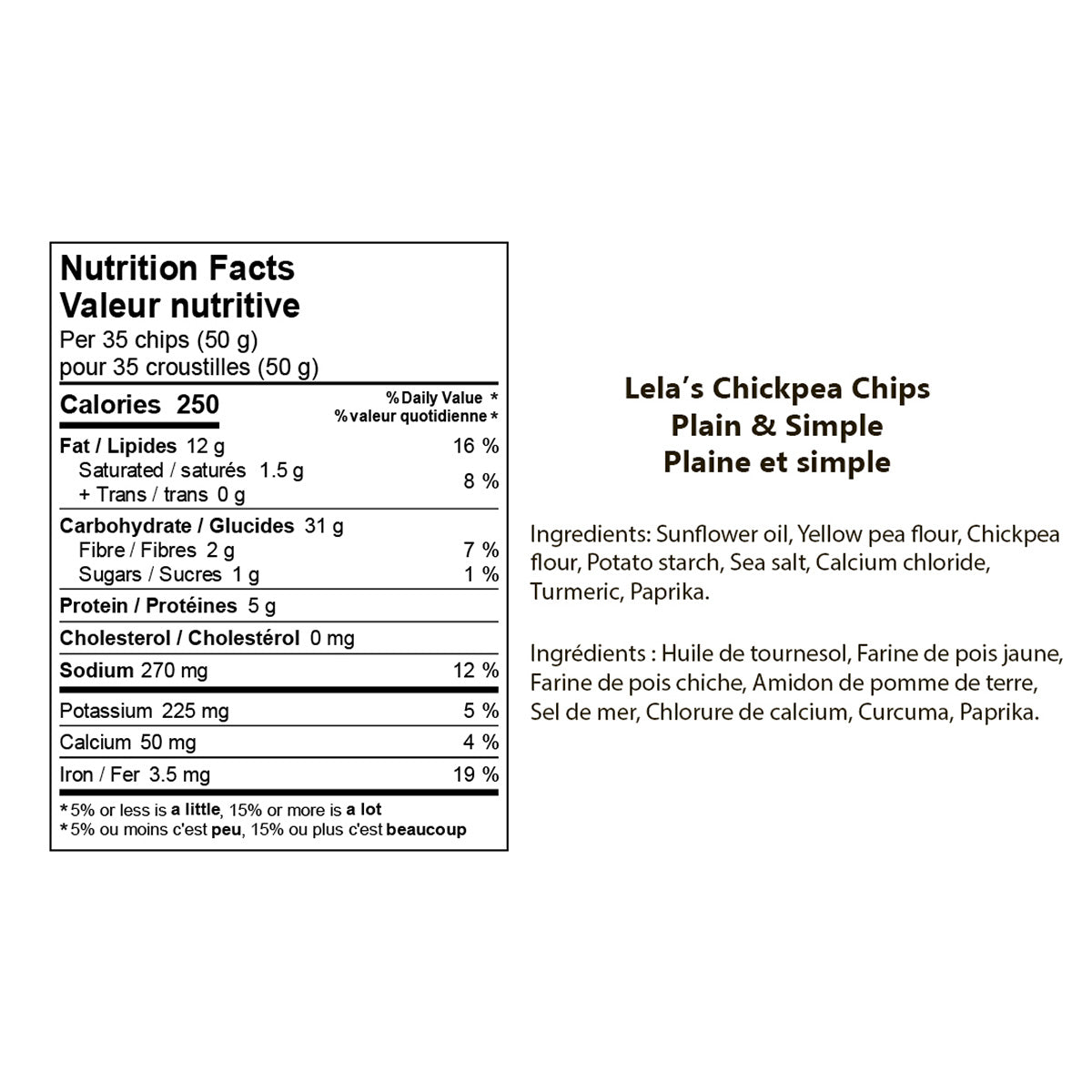Covered Bridge - Lela's Chickpea Chips, Mixed Pack, 8 × 120 g - image 3