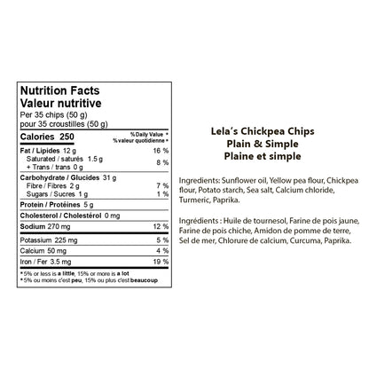 Covered Bridge - Lela's Chickpea Chips, Mixed Pack, 8 × 120 g - image 3