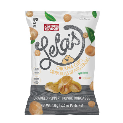 Covered Bridge - Lela's Chickpea Chips, Mixed Pack, 8 × 120 g - image 4