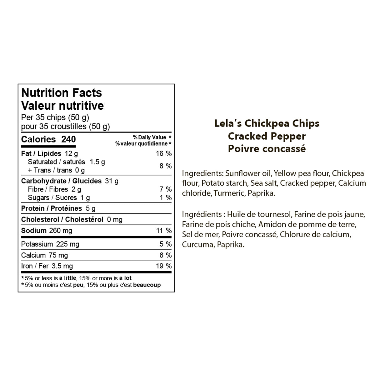 Covered Bridge - Lela's Chickpea Chips, Mixed Pack, 8 × 120 g - image 6