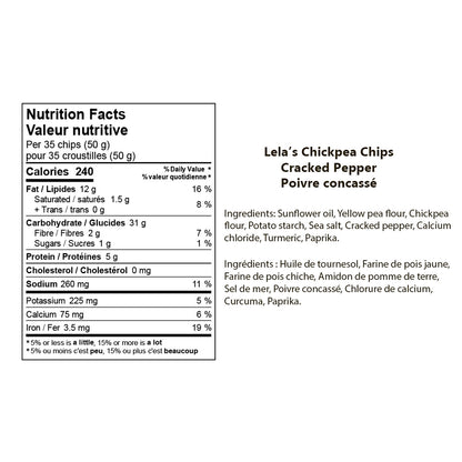 Covered Bridge - Lela's Chickpea Chips, Mixed Pack, 8 × 120 g - image 6