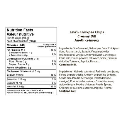 Covered Bridge - Lela's Chickpea Chips, Mixed Pack, 8 × 120 g - image 8
