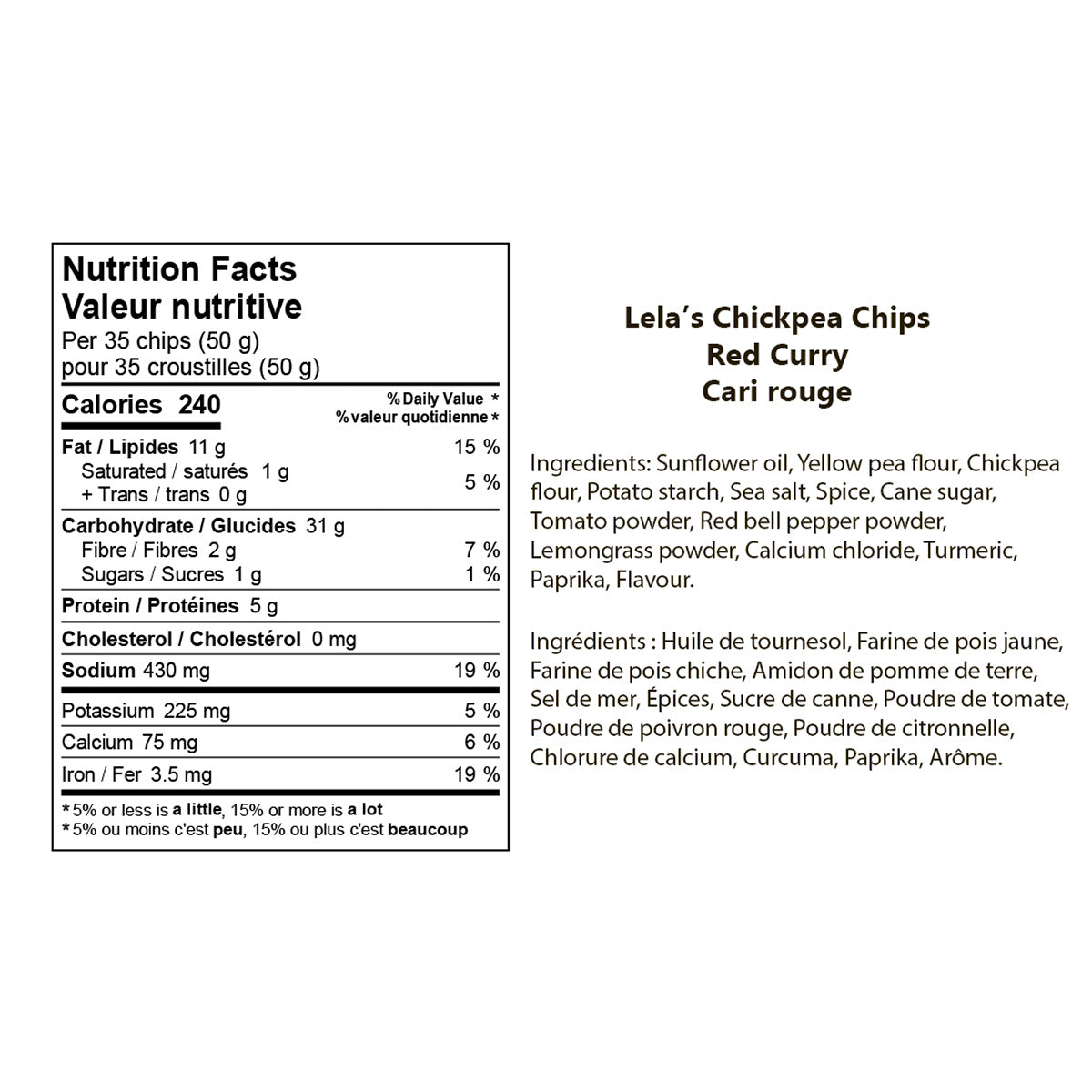 Covered Bridge - Lela's Chickpea Chips, Mixed Pack, 8 × 120 g - image 9
