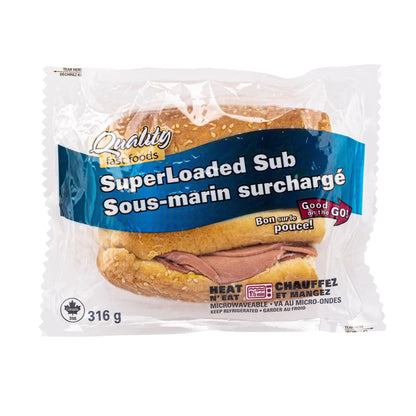 Quality Fast Food SuperLoaded Sub, 12 × 316 g - image 1