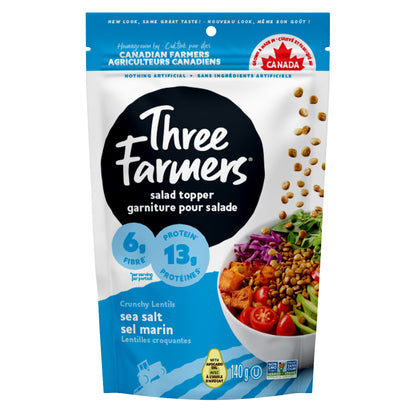 Three Farmers Crunchy Lentil Topper, 9 × 140 g - image 4