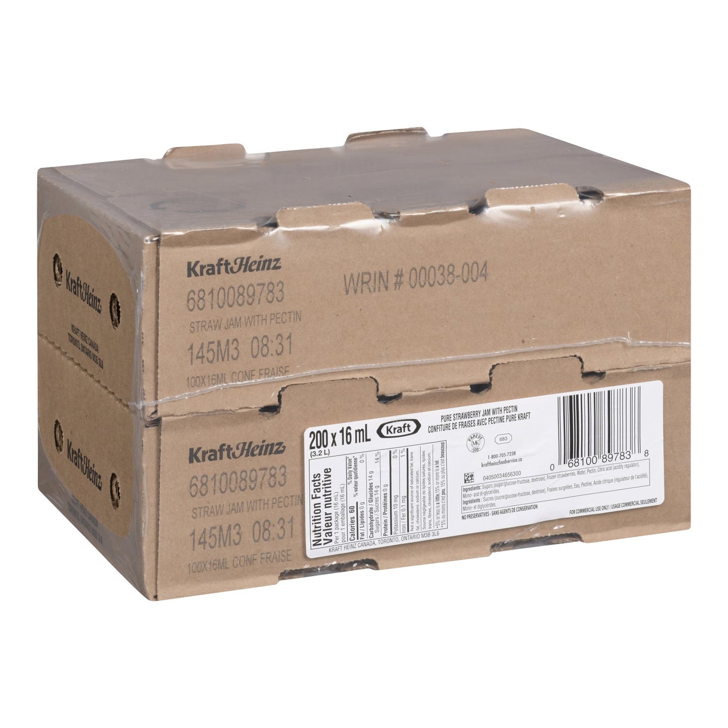 Kraft Single-serve Strawberry Jam, Pack of 200 - image 3