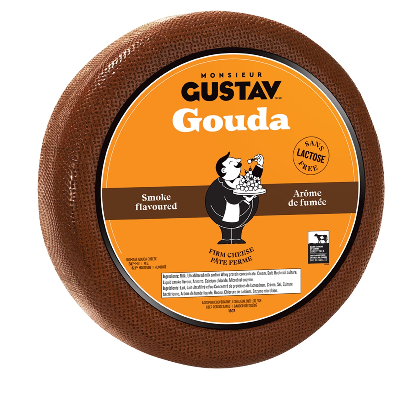 Gustav Smoked Gouda, 4.5 kg average weight* - image 1
