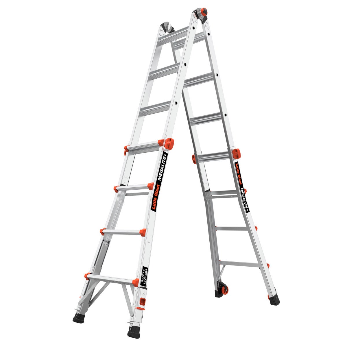 Little Giant MegaLite + Multi-use Ladder M18 Type1A Aluminum with Safety Levelers - image 7
