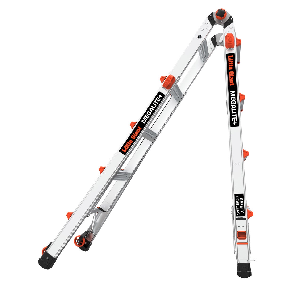 Little Giant MegaLite + Multi-use Ladder M18 Type1A Aluminum with Safety Levelers - image 6
