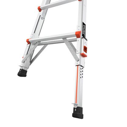 Little Giant MegaLite + Multi-use Ladder M18 Type1A Aluminum with Safety Levelers - image 2