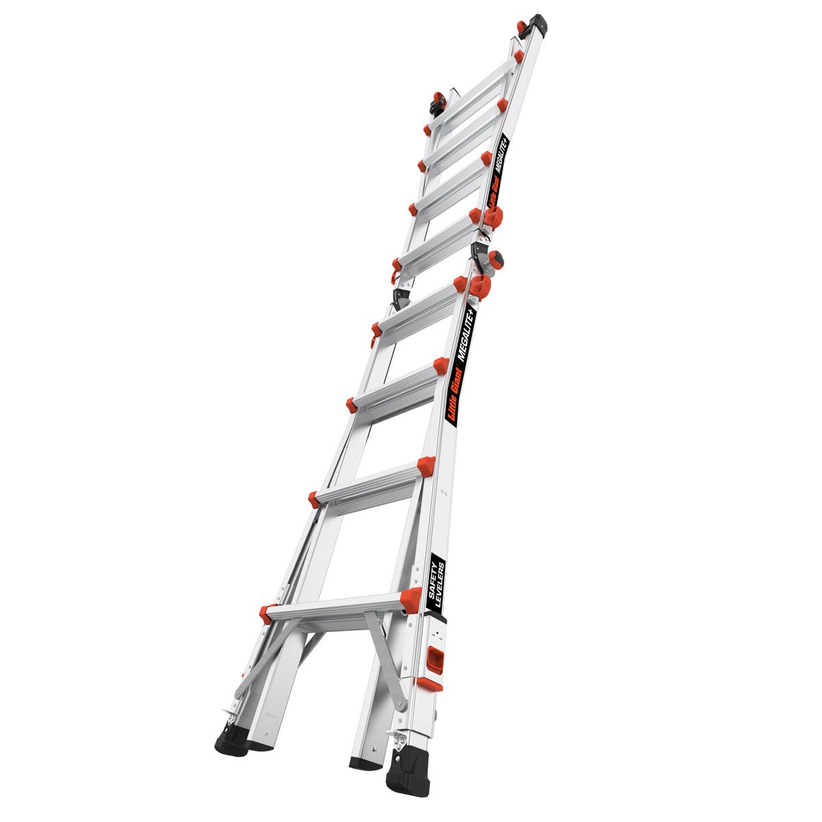 Little Giant MegaLite + Multi-use Ladder M18 Type1A Aluminum with Safety Levelers - image 5