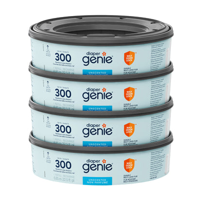 Diaper Genie Unscented Round Refill, 4-pack - image 2