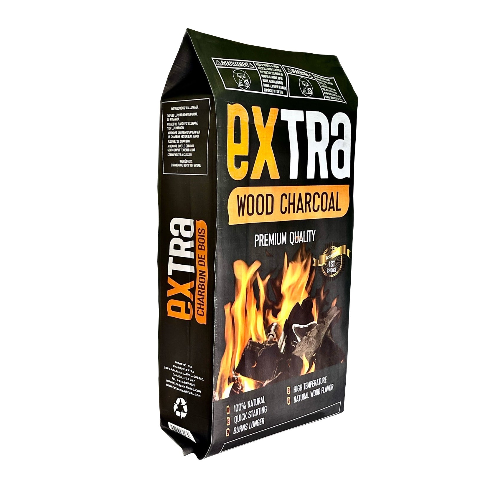 Extra Wood Charcoal, 10KG - image 1