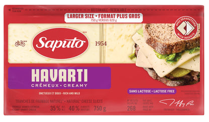 Saputo Sliced Havarti, 750 g - image 1