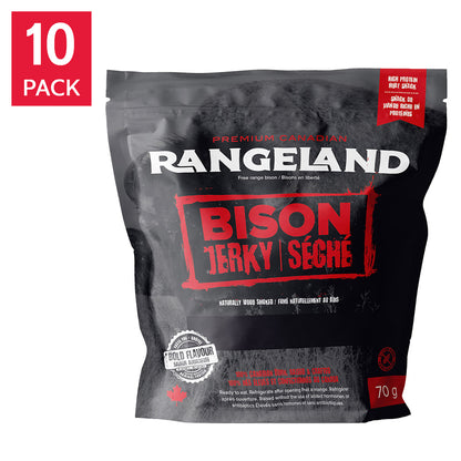 Rangeland Bison Jerky, 10 × 70 g - image 1