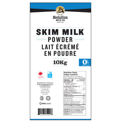 Medallion Milk Co. Skim Milk Powder, 10 kg - image 2
