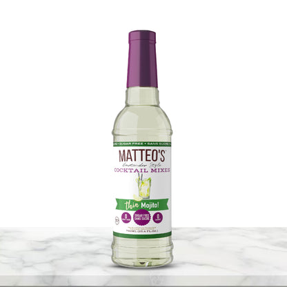 Matteo's Sugar-Free Cocktail Mix Variety Pack, 6 × 750 mL + 1 pump - image 2