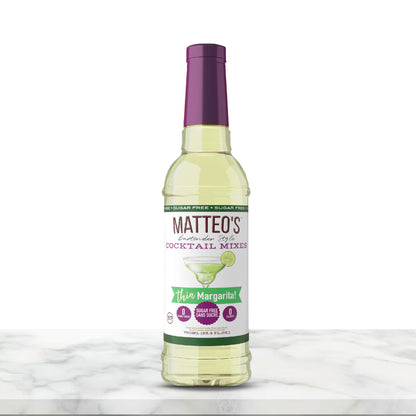 Matteo's Sugar-Free Cocktail Mix Variety Pack, 6 × 750 mL + 1 pump - image 4