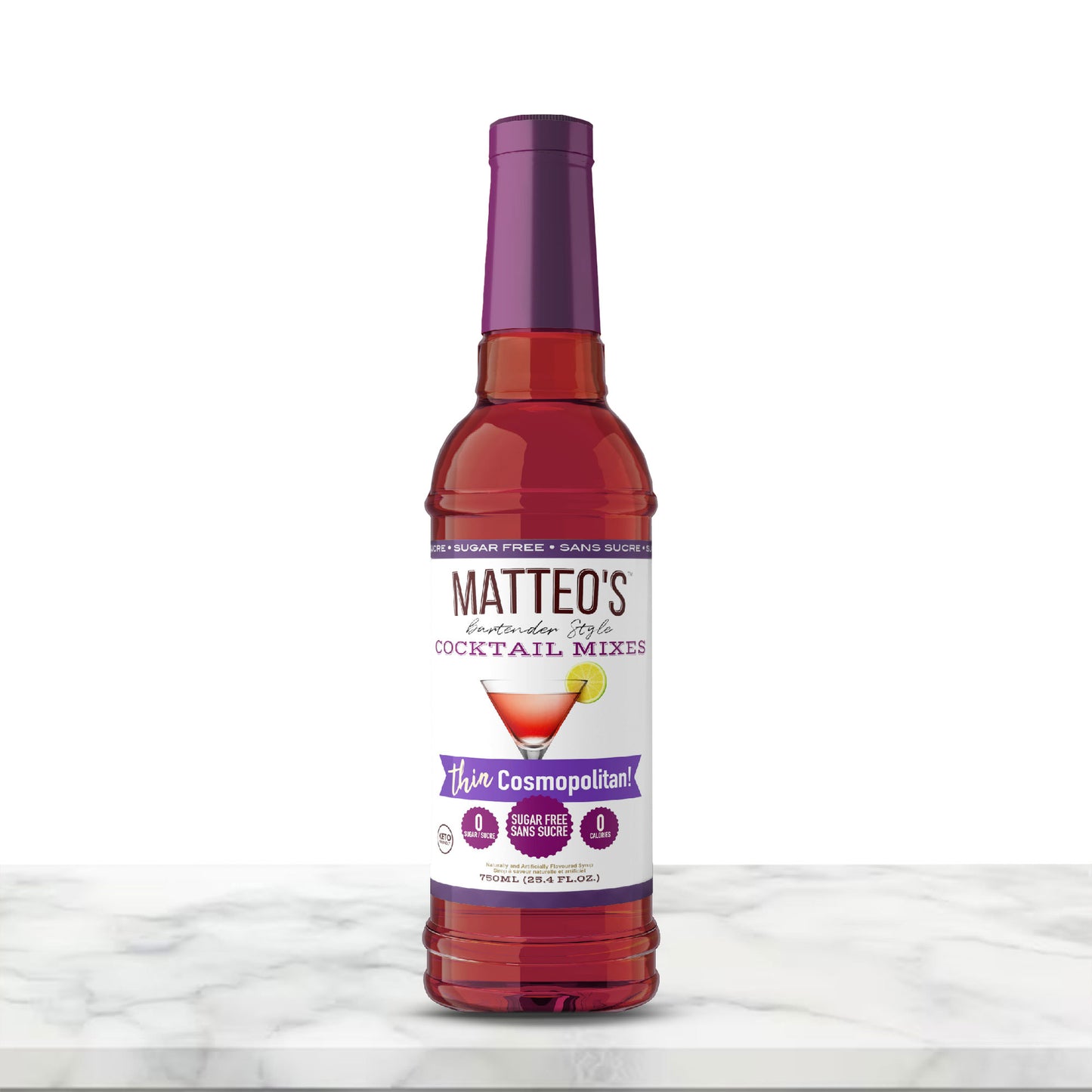 Matteo's Sugar-Free Cocktail Mix Variety Pack, 6 × 750 mL + 1 pump - image 5