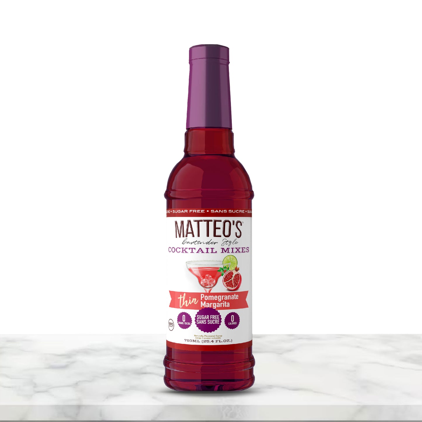 Matteo's Sugar-Free Cocktail Mix Variety Pack, 6 × 750 mL + 1 pump - image 7