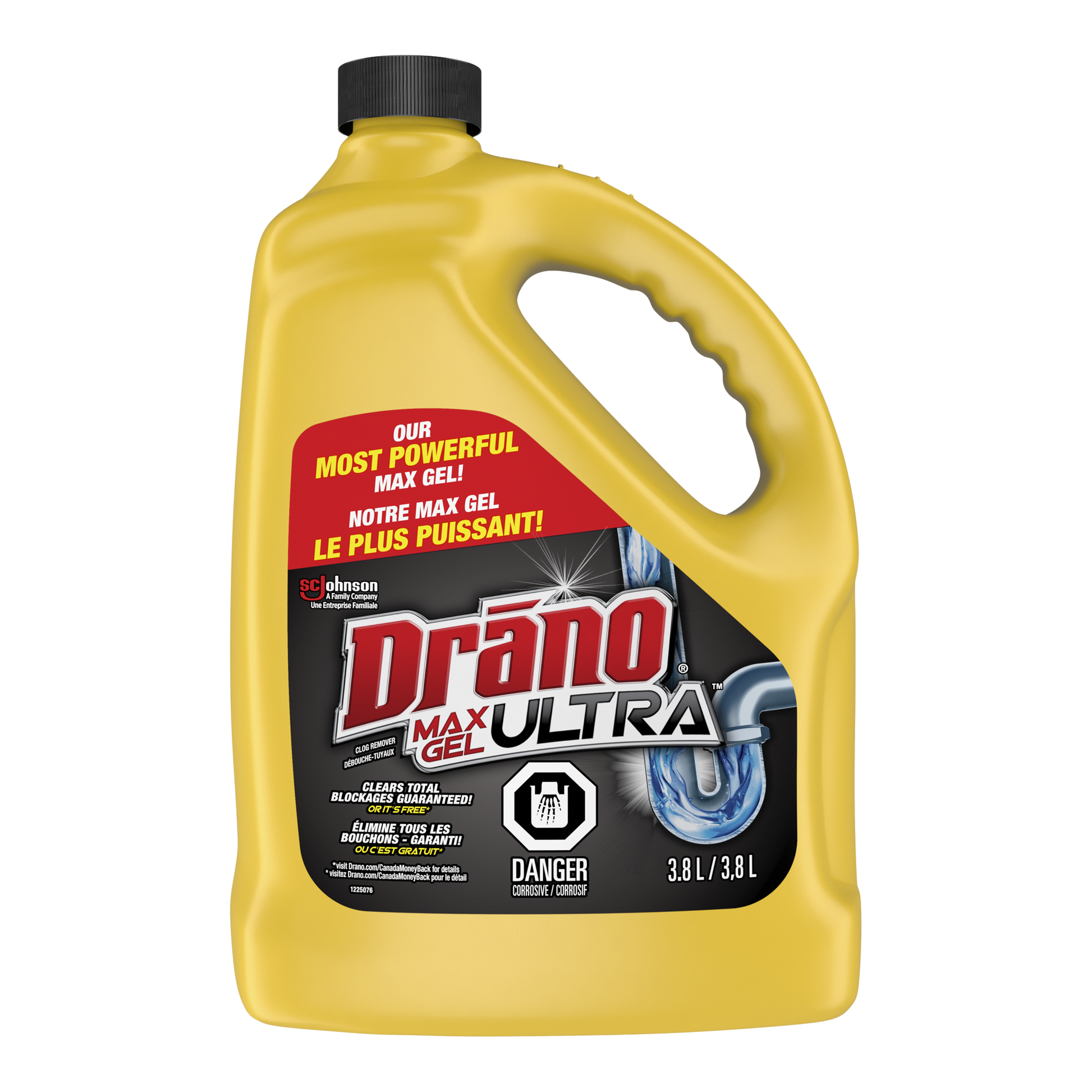 Drano Max Gel Ultra, 3.8L - image 1