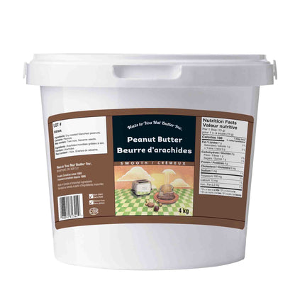 Nuts to You Nut Butter Inc. Peanut Butter Smooth, 4.09 KG - image 1