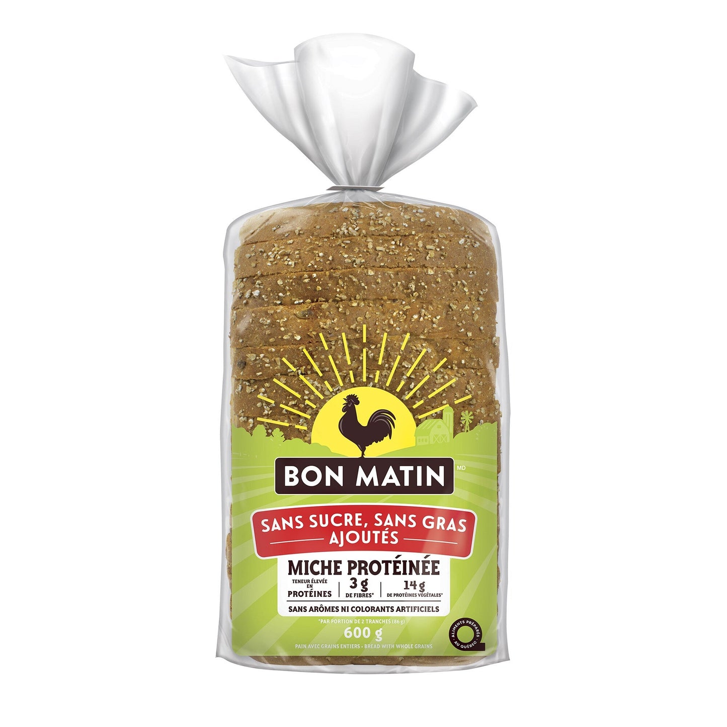 Bon Matin Protein Bread, 3 x 600 g - image 1