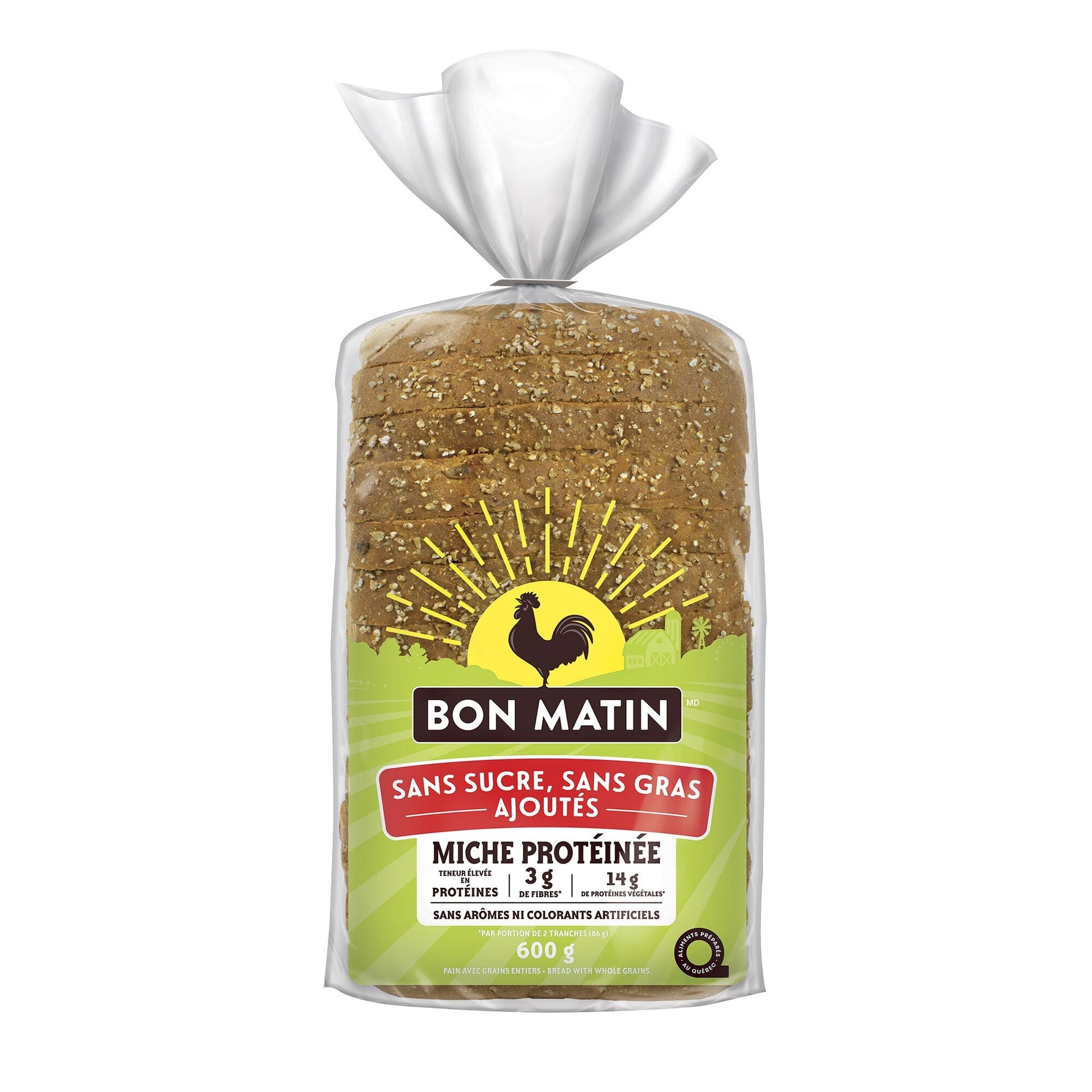 Bon Matin Protein Bread, 3 x 600 g - image 1