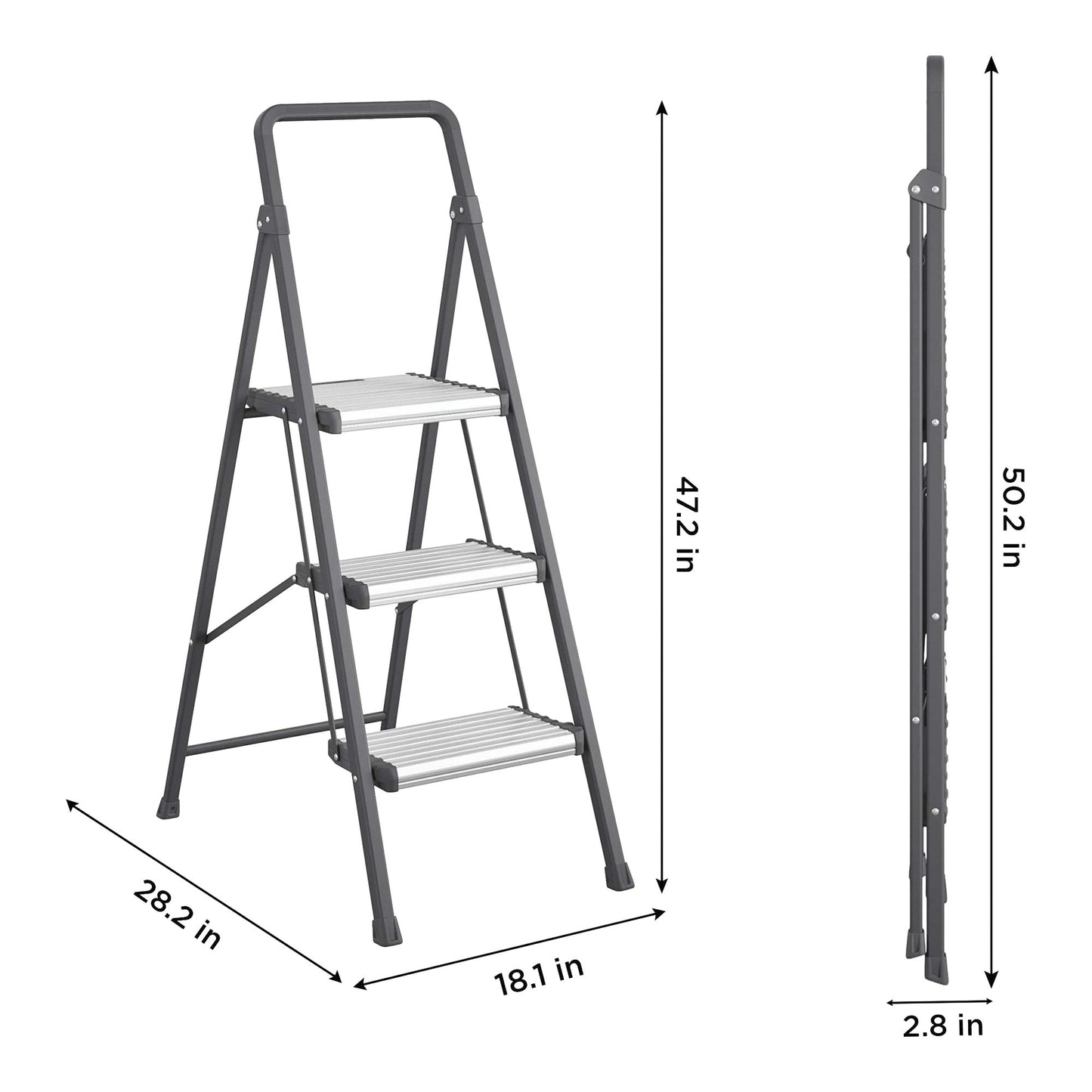 Cosco 3 Step Folding Step Stool - image 2