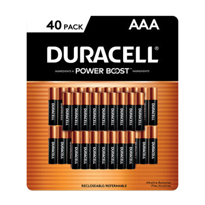 Duracell Power Boost AAA Batteries, Pack of 40 - image 1