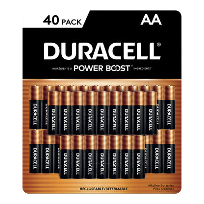 Duracell Power Boost AA Batteries, Pack of 40 - image 1