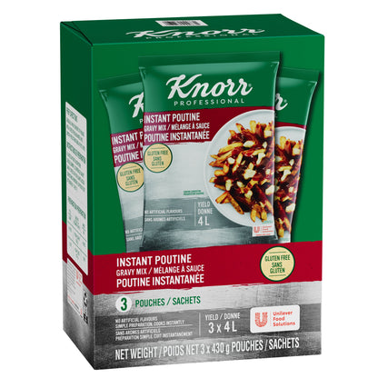 Knorr Poutine Sauce Mix 3 x 430 g - image 1