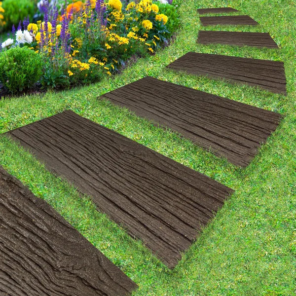 Multy Home 4-pack Railroad Tile Stepping Stone