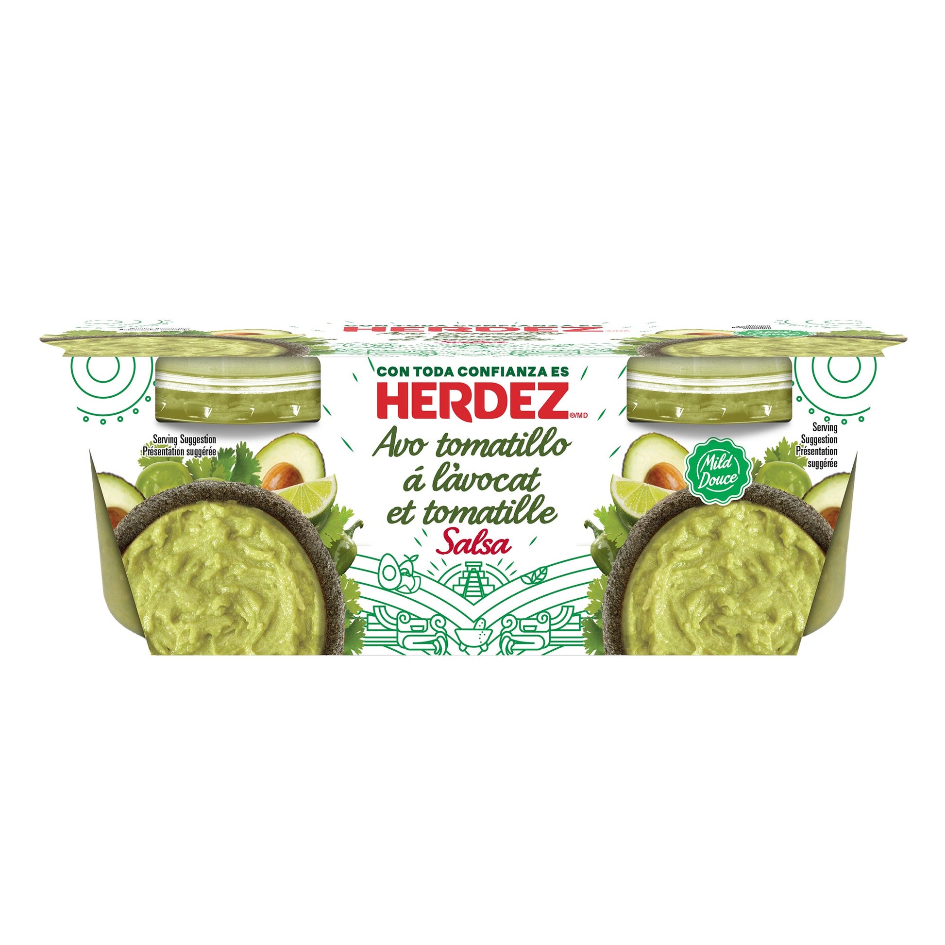 Herdez Avo Tomatillo Salsa, 2 × 425 mL - image 1