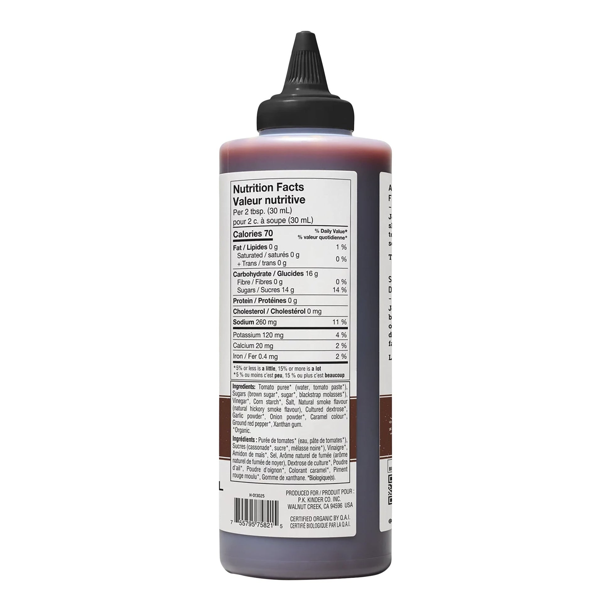 Kinder's Hickory Brown Sugar BBQ Sauce, 629 mL - image 2