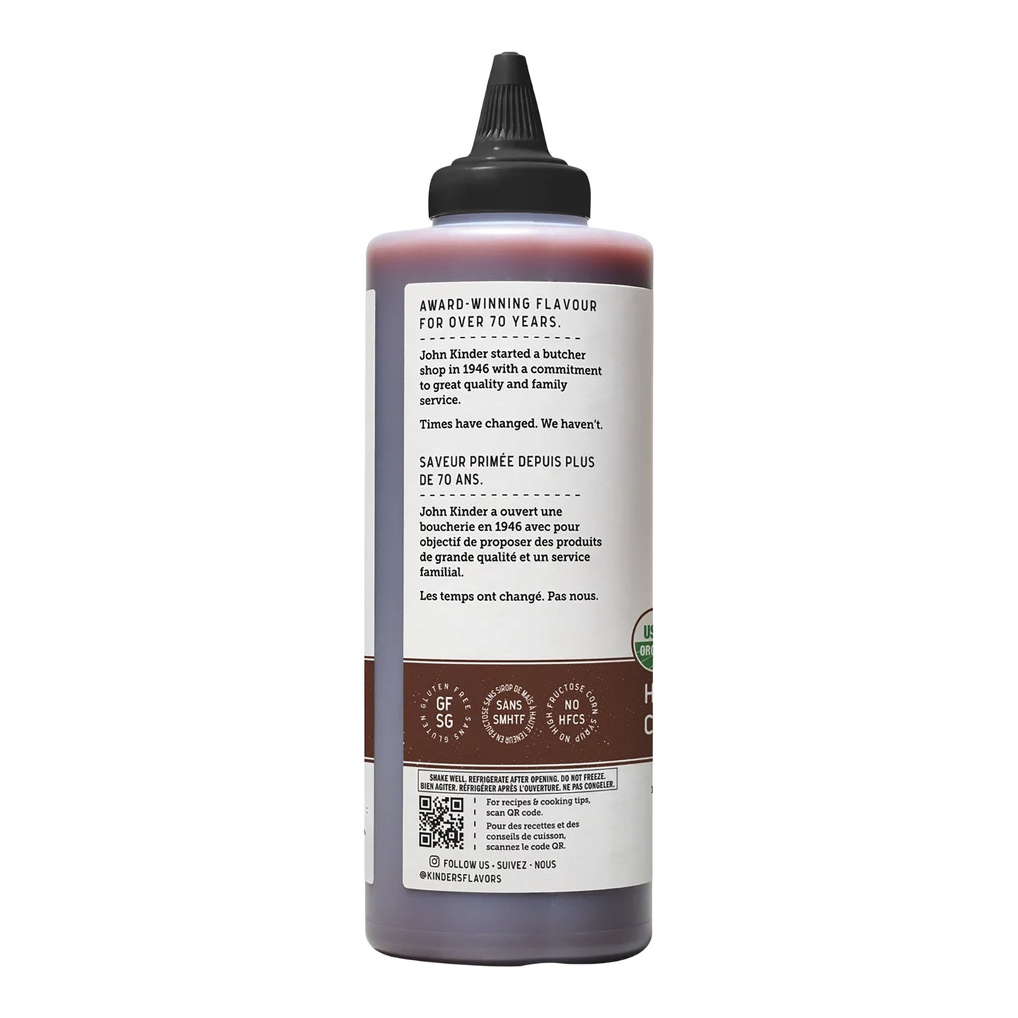 Kinder's Hickory Brown Sugar BBQ Sauce, 629 mL - image 3