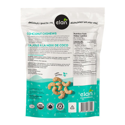 Elan Organic Coconut Cashews, 2 × 550 g - image 2