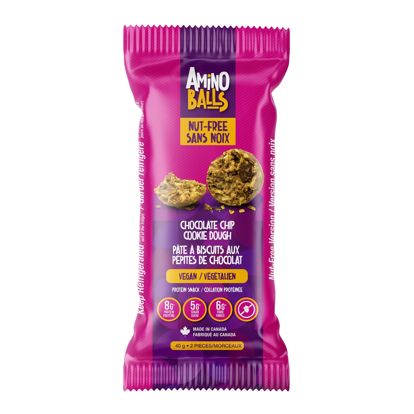 Amino Balls Vegan Protein Variety Pack, 36 × 40 g - image 3