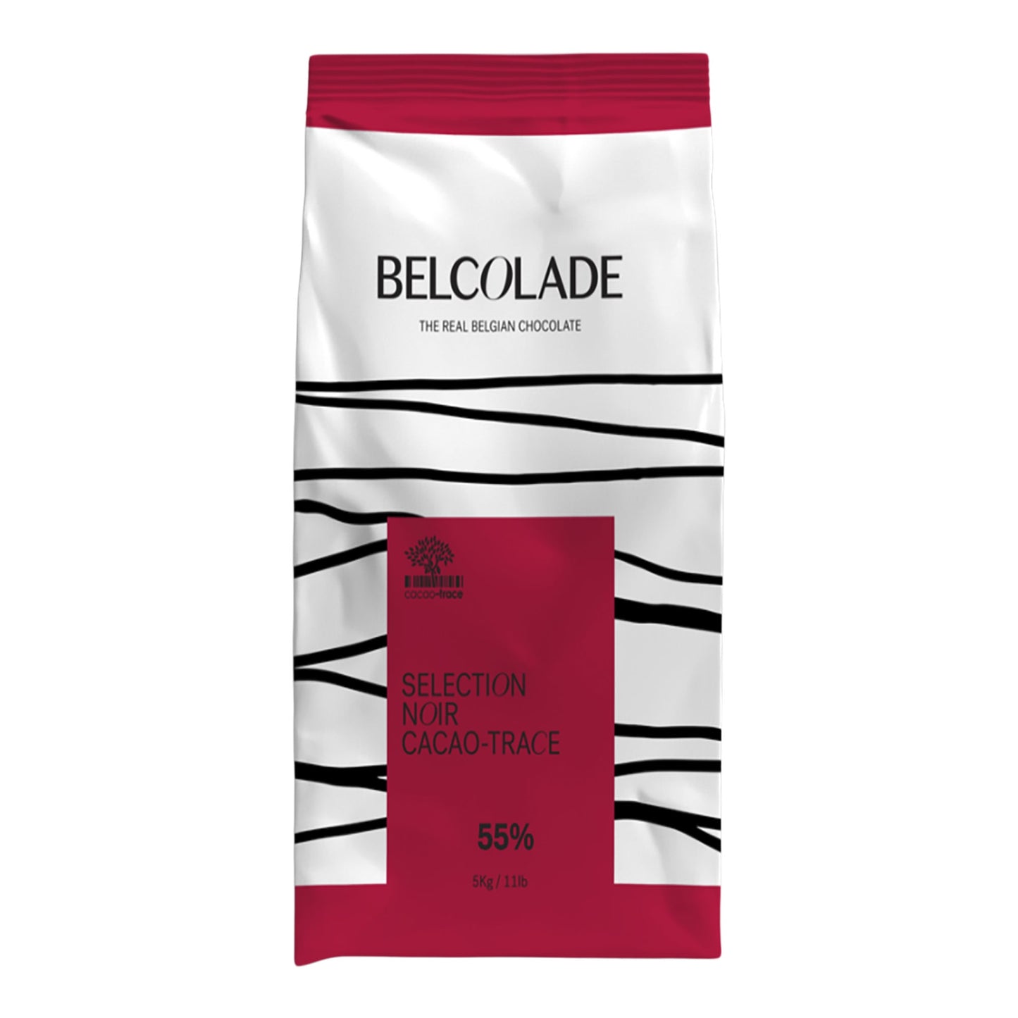 Belcolade 55% Semisweet Chocolate Drops, 5 kg - image 1