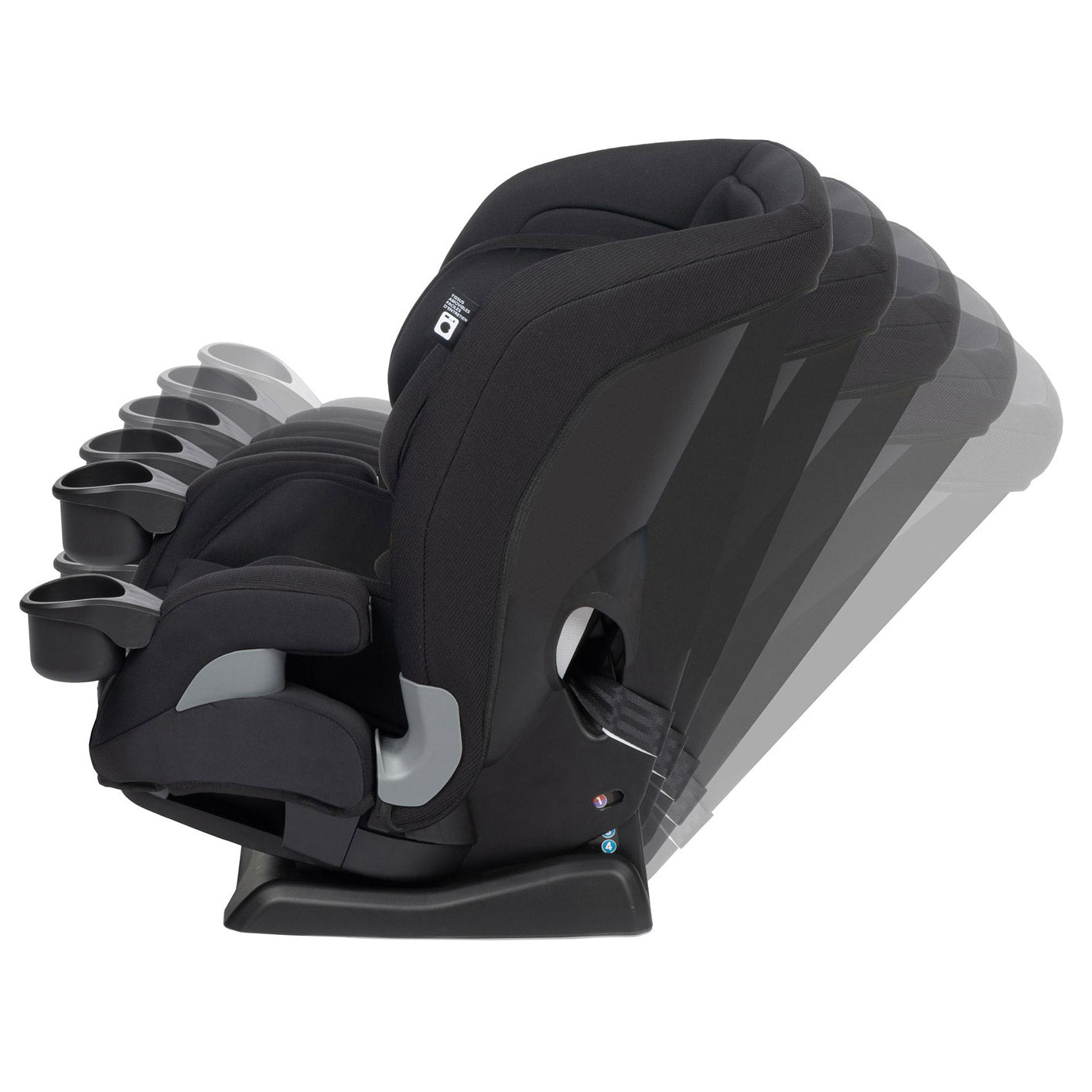 Safety 1st SlimRide All-in-One Convertible Car Seat, Black - image 7