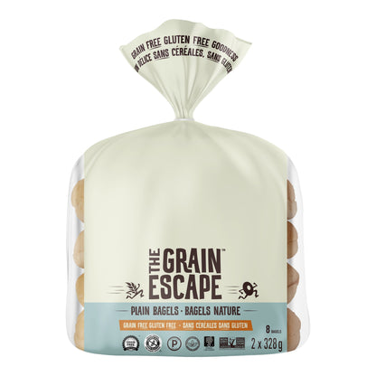 Silver Hills The Grain Escape Plain Bagels, 2 x 328 g - image 1