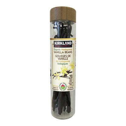 Kirkland Signature Organic Madagascar Vanilla Beans, 20 beans - image 1