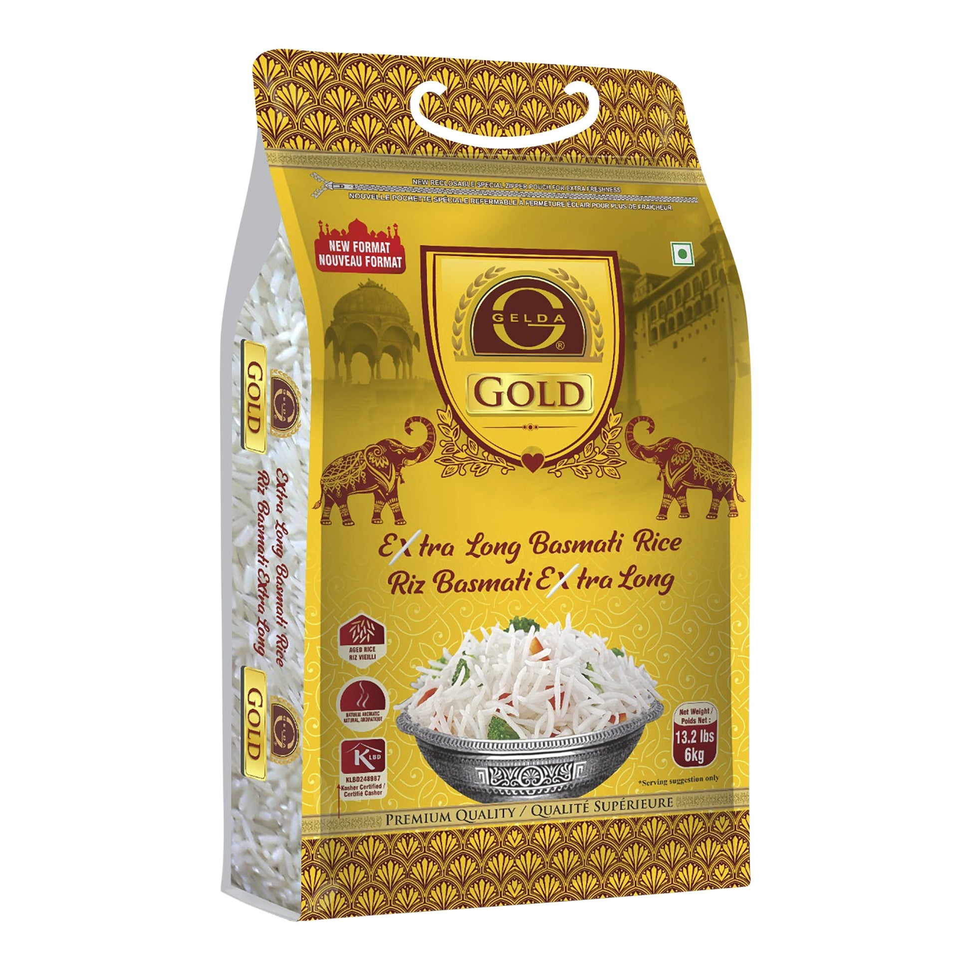 Gelda Gold Basmati Rice, 6 kg - image 3