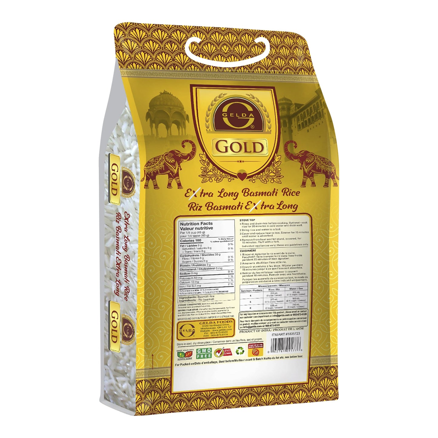 Gelda Gold Basmati Rice, 6 kg - image 2