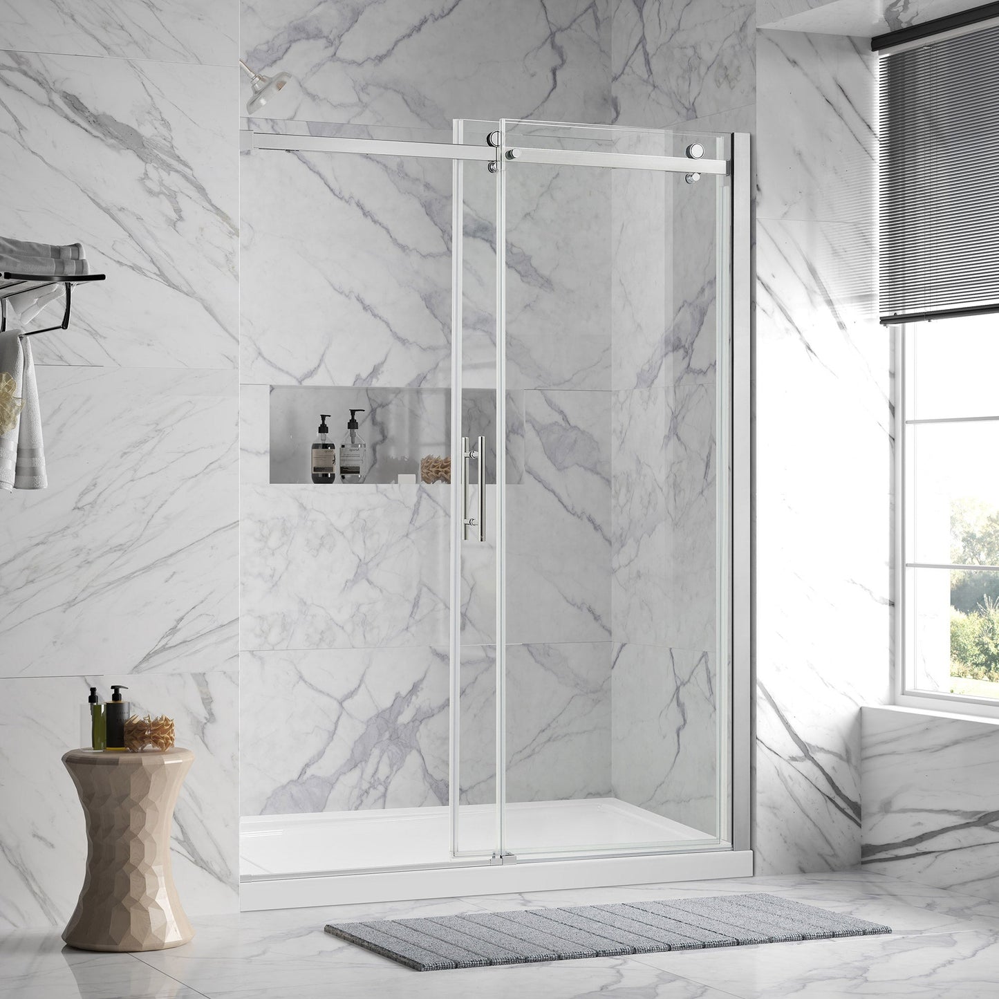 OVE Decors Elias 60 in Alcove Shower Kit - image 1
