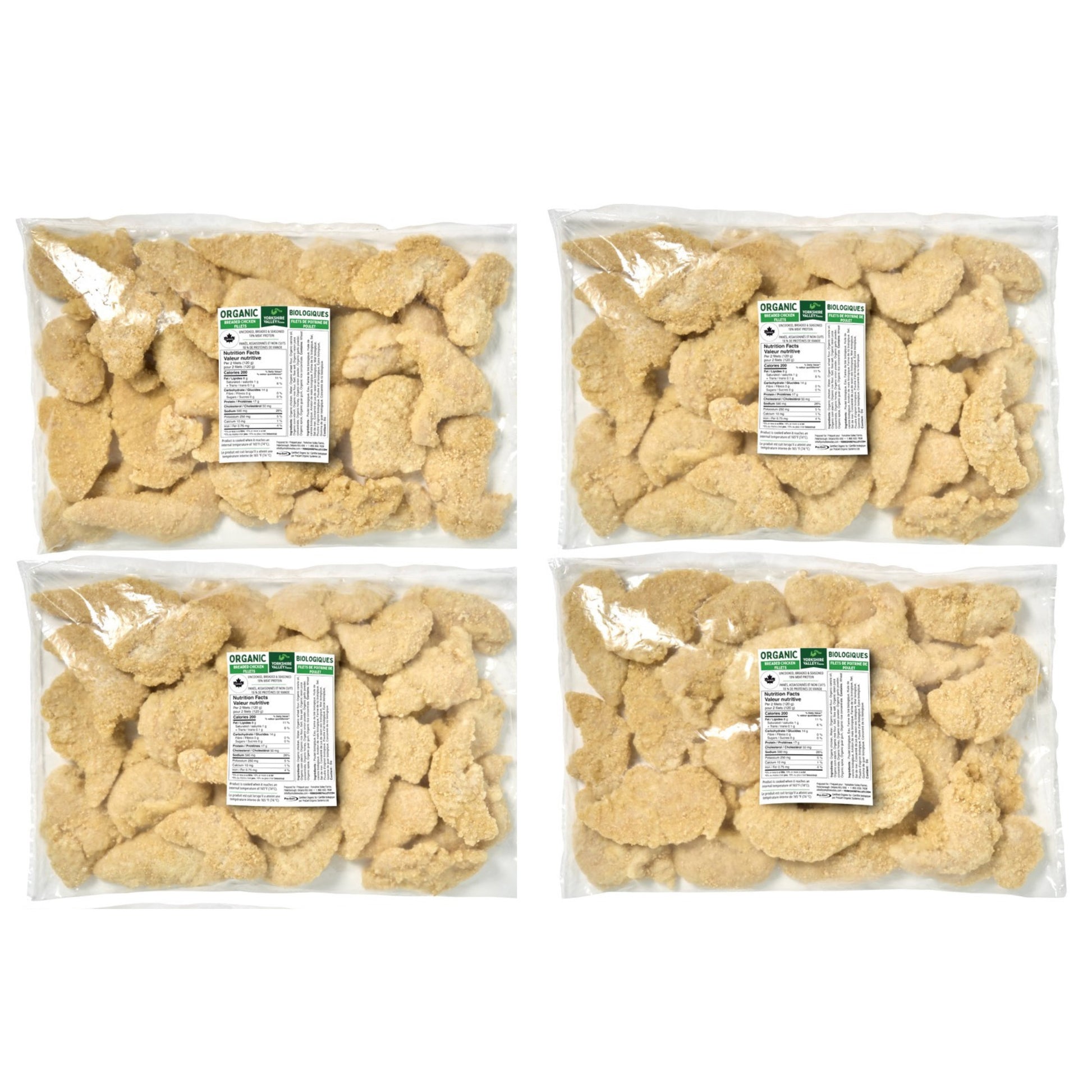 Yorkshire Valley Farms Organic Breaded Chicken Breast Fillets, 4 × 2 kg - image 3