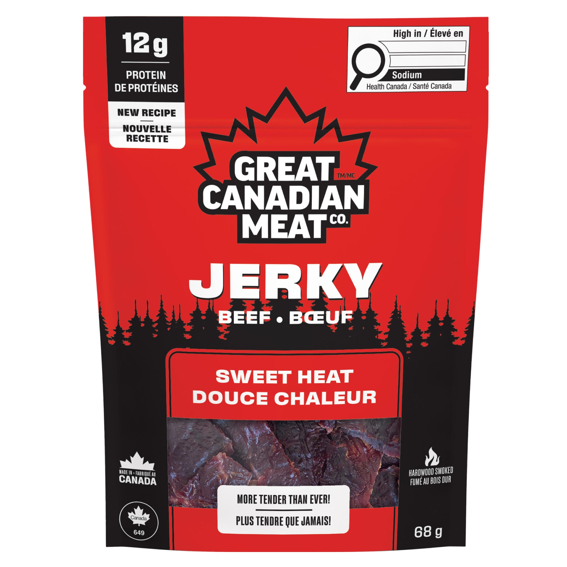 Great Canadian Meat Beef Jerky, Variety Pack, 13 × 68 g - image 4