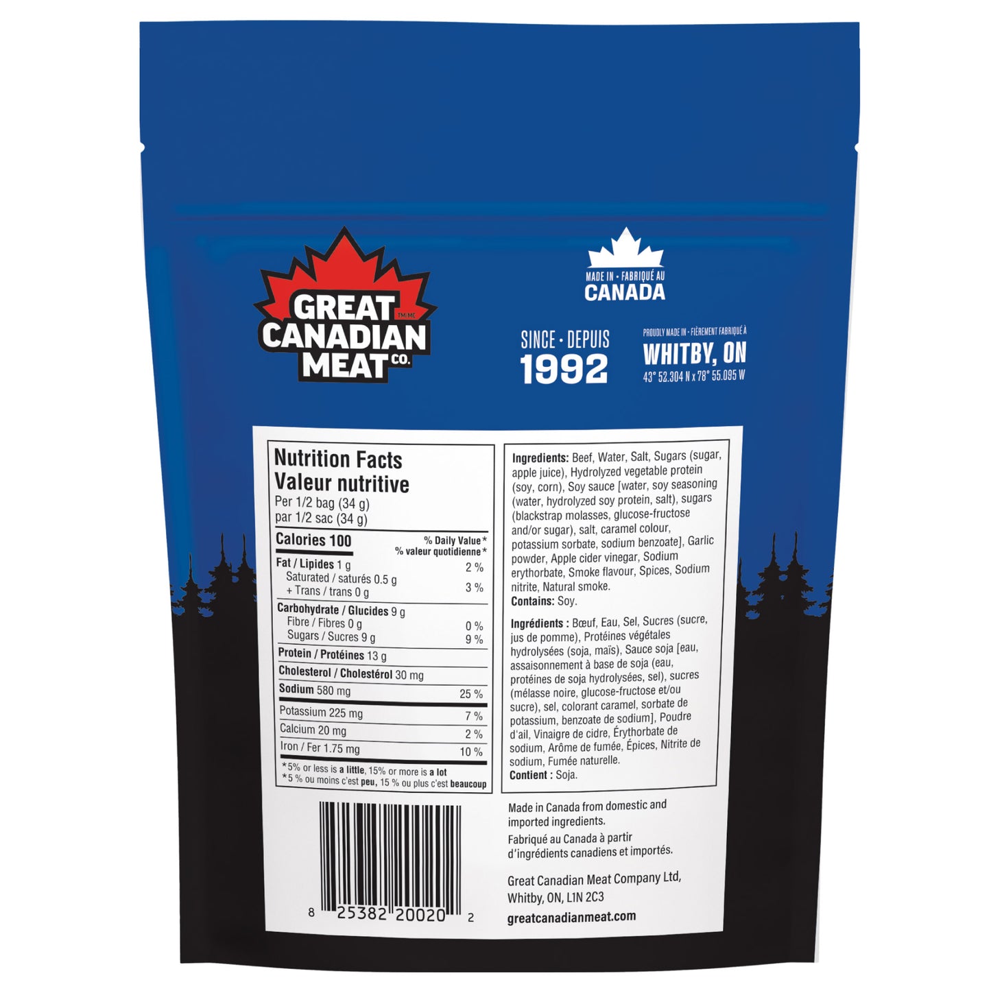 Great Canadian Meat Beef Jerky, Variety Pack, 13 × 68 g - image 5