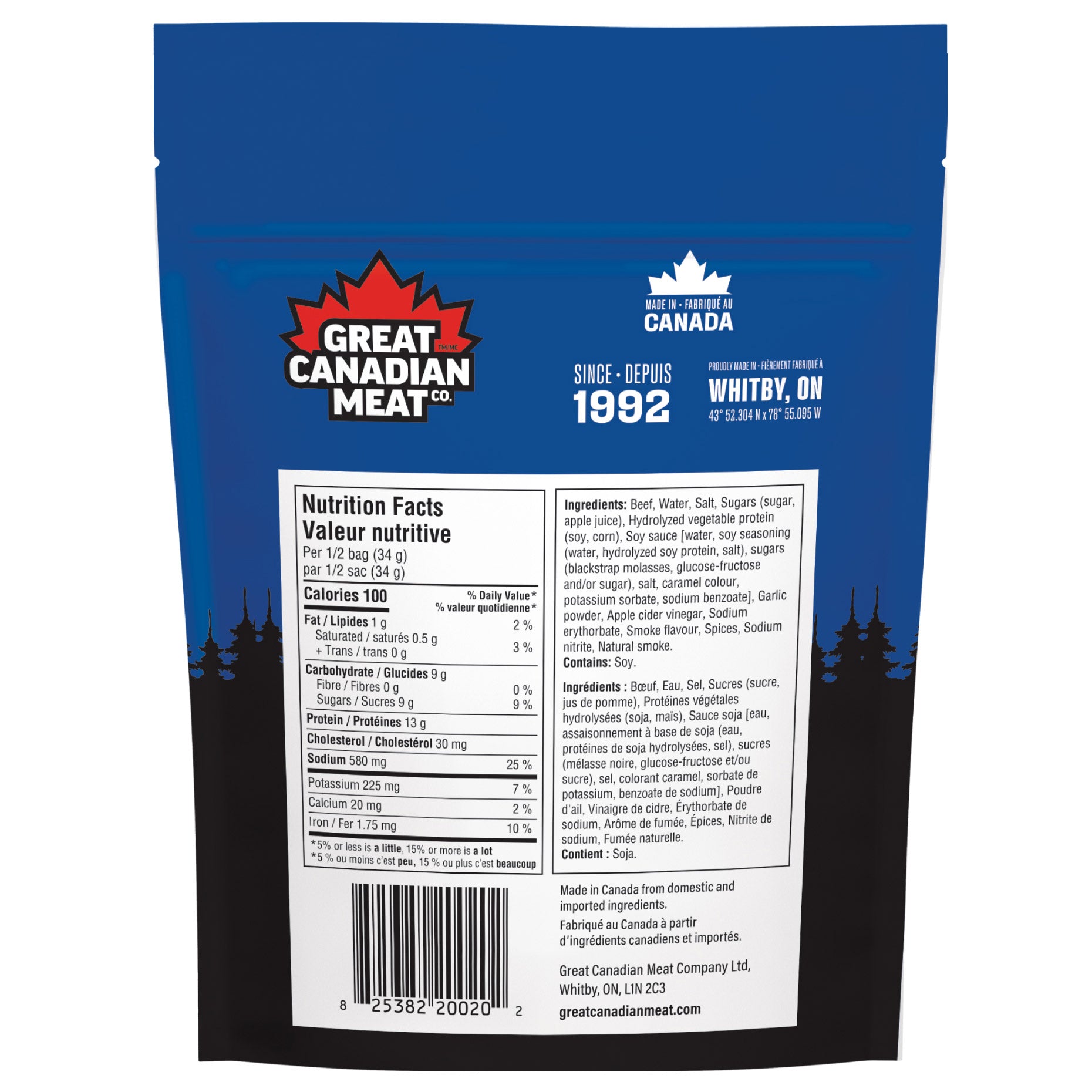 Great Canadian Meat Beef Jerky, Variety Pack, 13 × 68 g - image 5