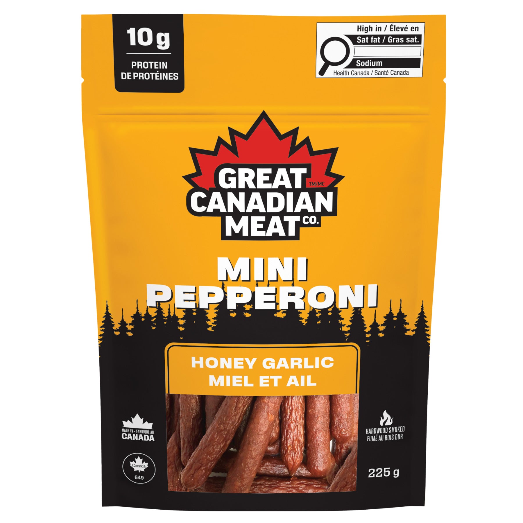 Great Canadian Meat Mini Pepperoni Sticks, Variety Pack, 5 × 225 g - image 4